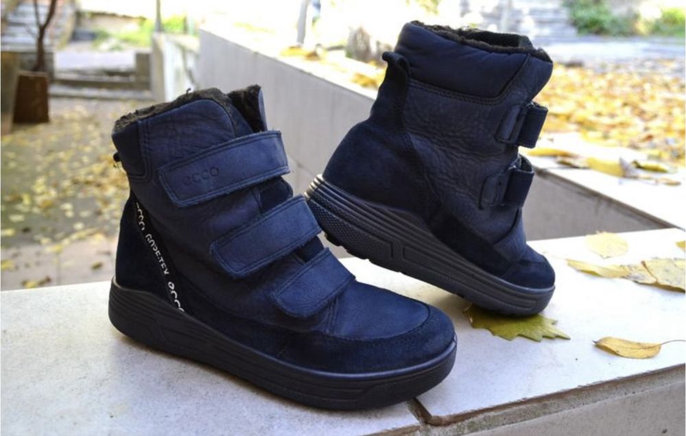 Дитячі черевики ECCO Goretex Blue Urban Sno (72233251142)