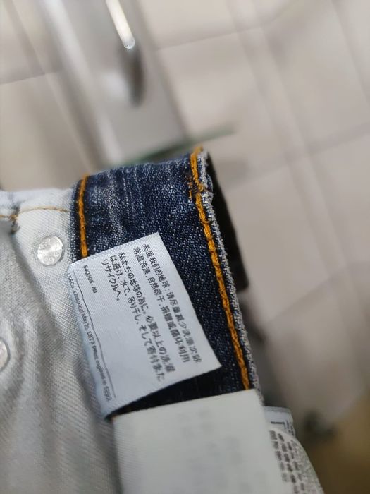 Spodnie jeansowe XL jeansy Levi's Strauss niebieskie szare błękitne 55