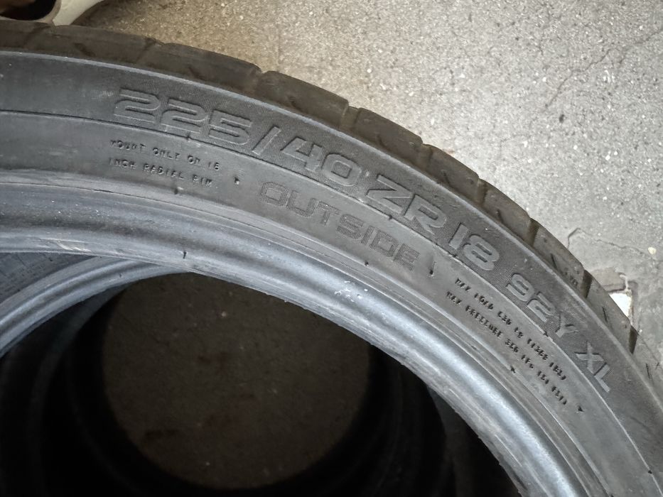 Nokian 225/40ZR18 zLine 3 szt cena za 1 szt Ruda Śląska • OLX.pl