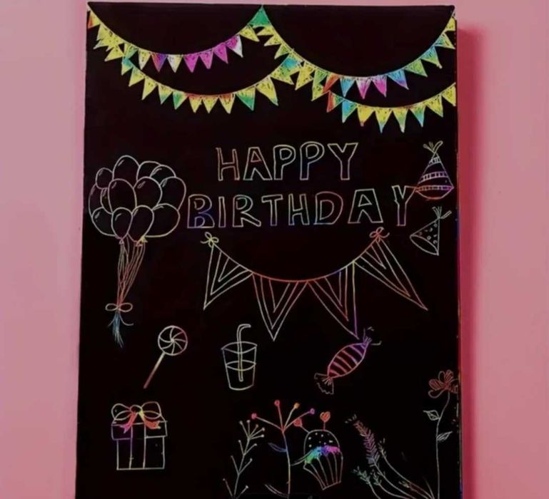 kartki czarne do zdrapywania