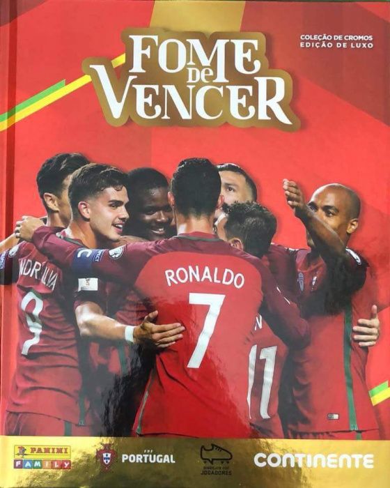 Caderneta completa e cromos avulso da colecção Fome de Vencer