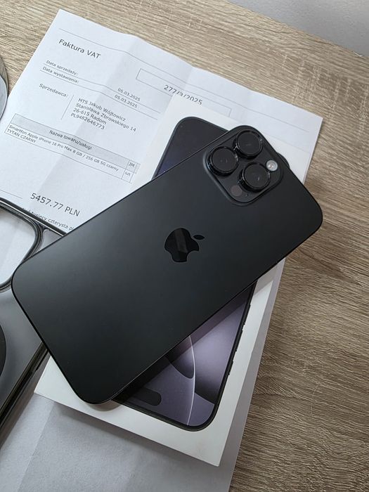 Iphone 16 pro max 256