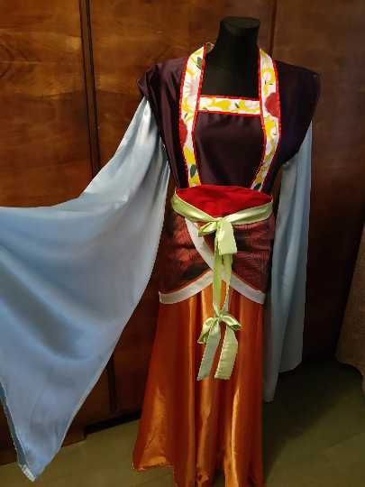 Nuriko Kimono Japoński Ubiór Fushigi Yuugi Cosplay