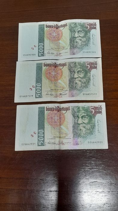 Notas Portuguesas Antigas