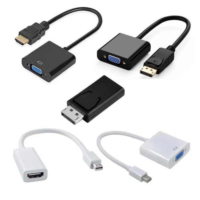 NOVO - Lote de Material Informático - Cabos e Adaptadores