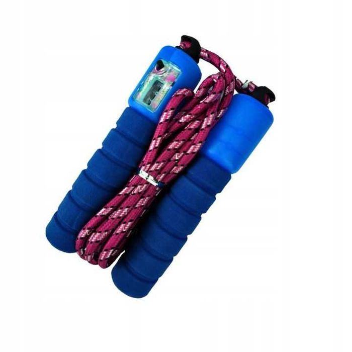 Skakanka z licznikiem skoków regulowana dla dzieci