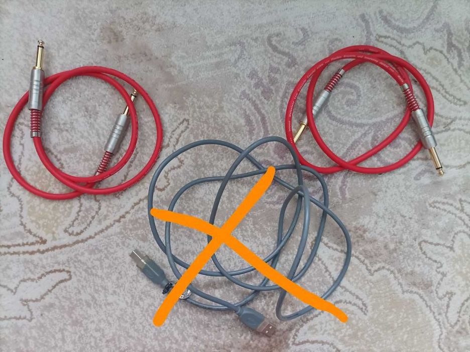 Кабель Jack 6.3 mm bespeco