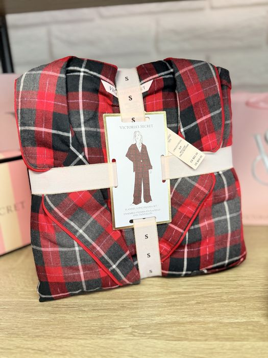 Піжами Вікторія сікрет, тканина фланель, нові моделі. Victorias secret