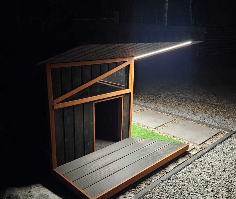 Buda dla psa ocieplona i OGRZWEANA jedyna w POLSCE