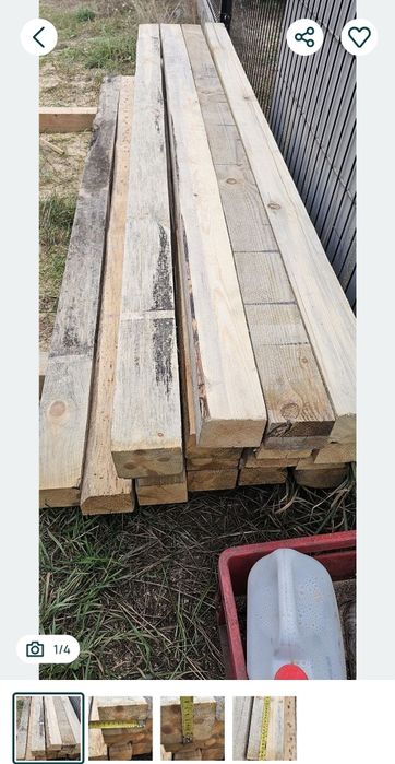 Kantówka RYGA 2,40 x 8 x 9,5