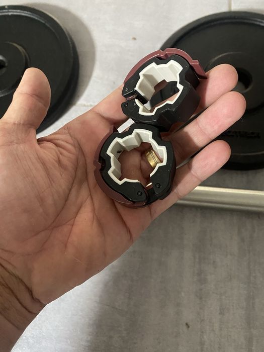 Musculacao pack barra discos