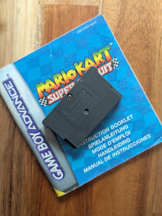 Mario Kart Super Circuit GBA Game Boy Advance