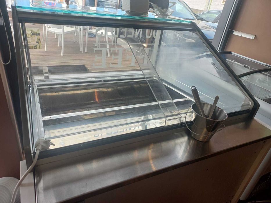 Vitrine de gelado