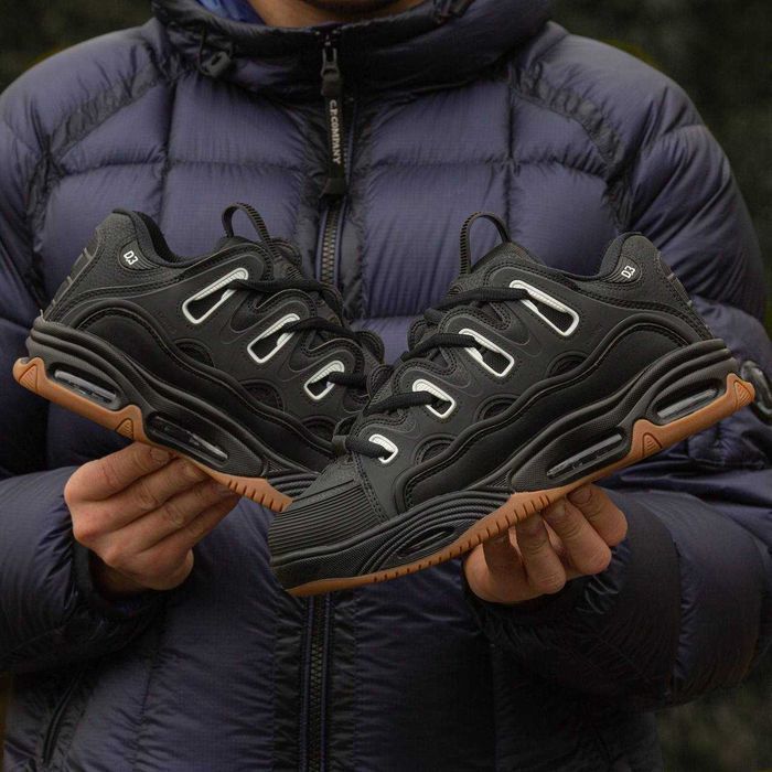 Унисекс кожаные кроссовки Osiris D3 2001 черные кроссовки осирис д3