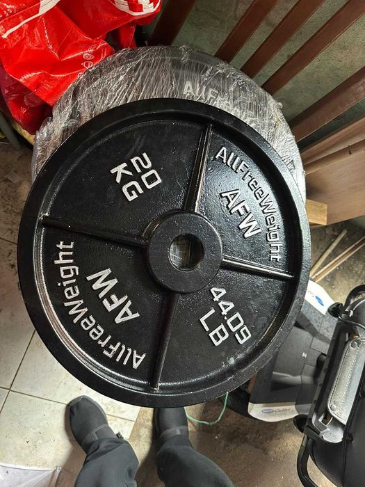 Discos de aço de 20 kg