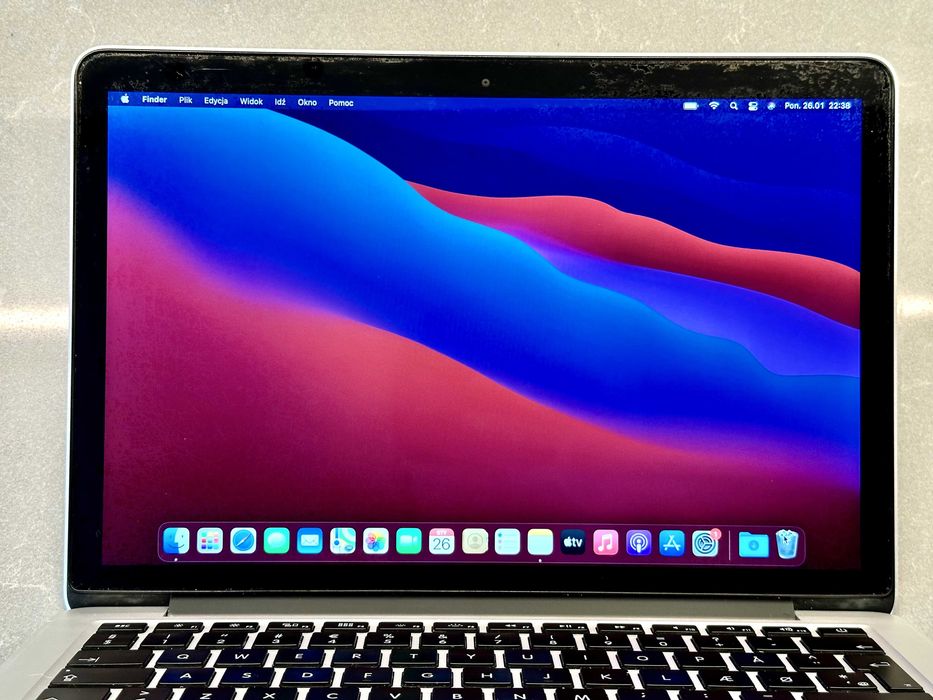 Skrzydło / ekran wyświetlacz do MacBook Pro 13" A1502 (2013–2015)