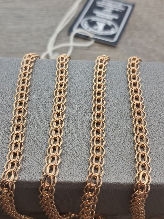 ‼Золотая цепочка цепь Золотий ланцюг 8,05 гр 55 см Золото 585