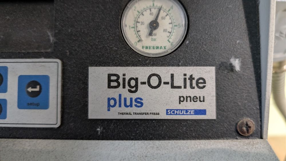 Термопрес SCHULZE Big-O-Lite pneu