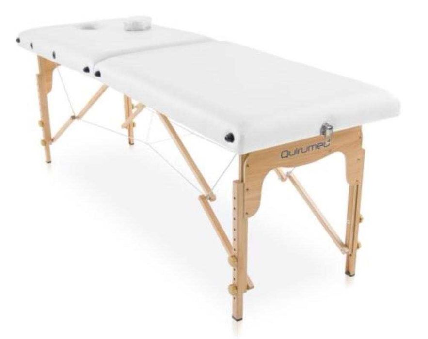 Marquesa portátil de madeira + mala