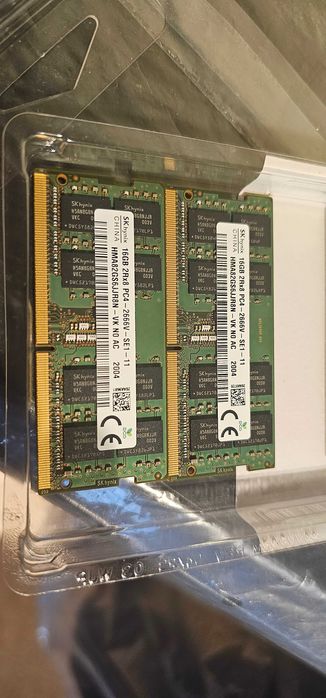 Pamięć RAM DDR4 sodimm 2x16GB hynix 2666