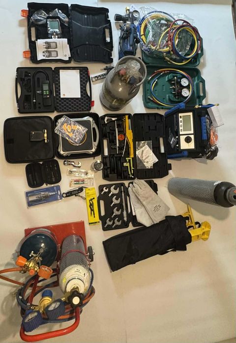 Profesjonalny zestaw do klimatyzacji