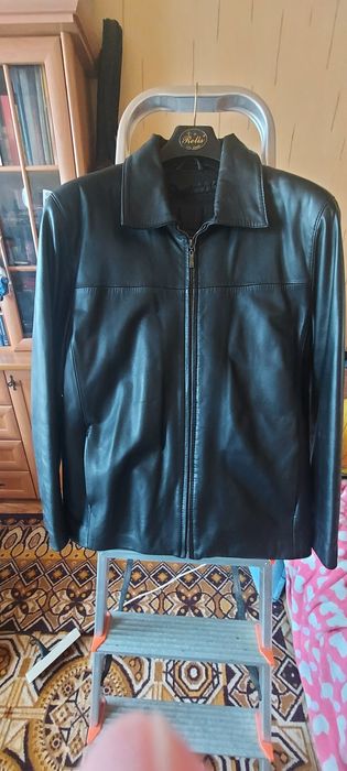 Kurtka skórzana męska L