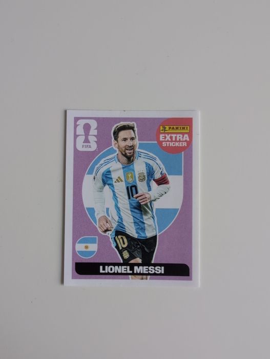 Messi Extra Sticker Mundial 2026