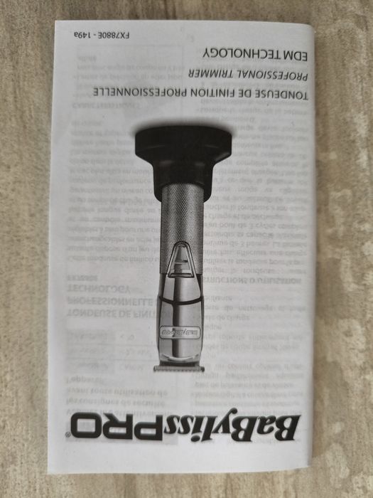 Trymer Babyliss pro FX7880e