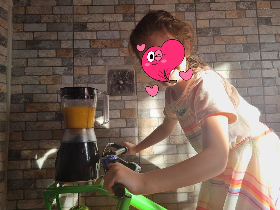 Smoothie bike - bicicleta fazer sumos