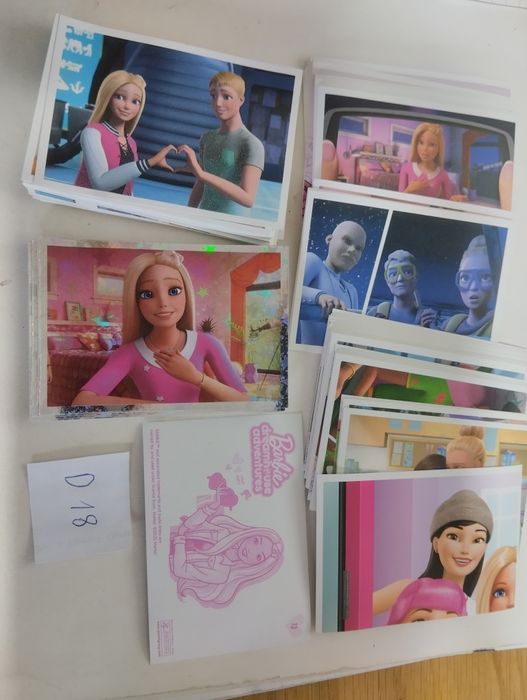 (D3) Cromos de 8 coleções