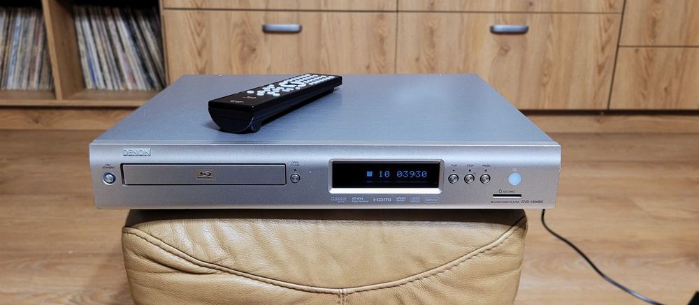 DENON DVD-1800BD - odtwarzacz BLU-RAY/DVD/CD/SD z org. pilotem