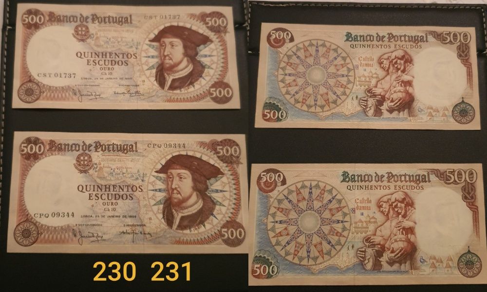 Moedas e notas Coleção