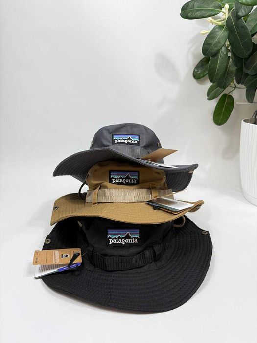 Чорна панама Patagonia, літня панама патагонія на затяжках