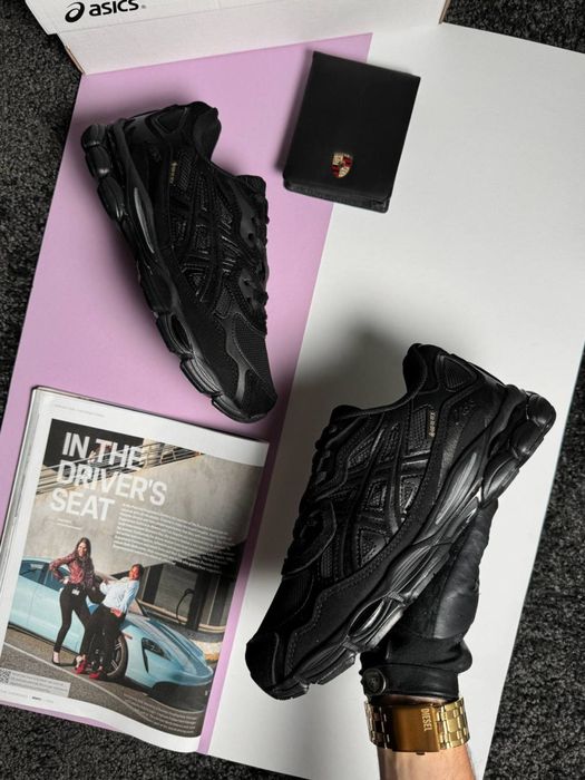 Женские кроссовки асикс гель ник  ASICS Gel-NYC W GTX Black [37-41]