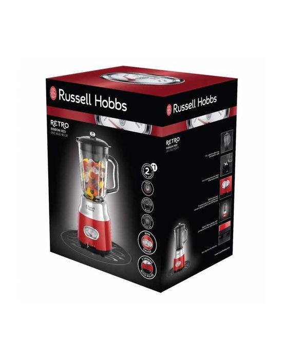Russell hobbs Blender kielichowy Retro czerwony,NOWY,BLENDER,PROMOCJA Warszawa Śródmieście • OLX.pl