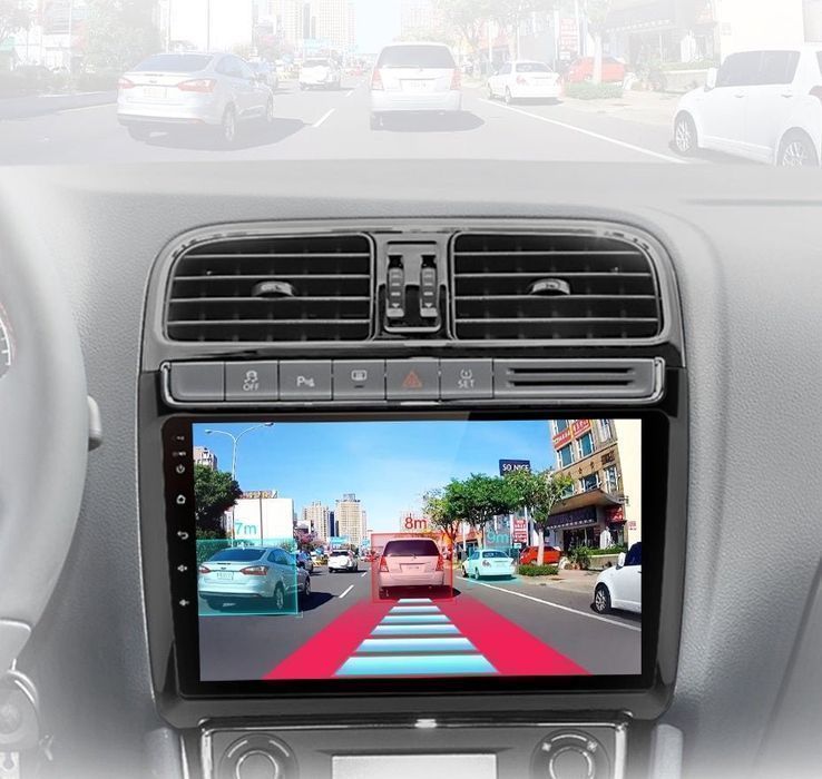 VW Polo 5 – Radio Android 15 9" CarPlay Android Auto 4GB/64GB GPS Nawigacja Stacja Multimedialna WiFi Bluetooth DSP 4G LTE PL