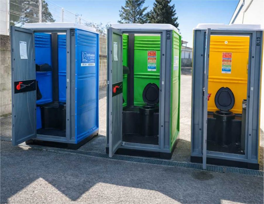 WC portátil para obra e estaleiro – aluguer mensal – Gondomar