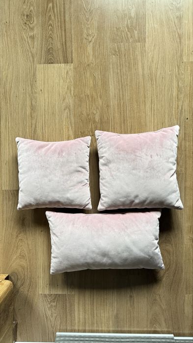 Poduszka dekoracyjna pudrowy róż