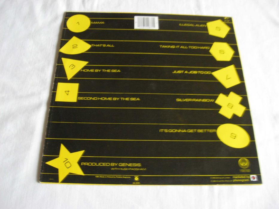 Пластинка виниловая Genesis " Genesis " 1983 Europa