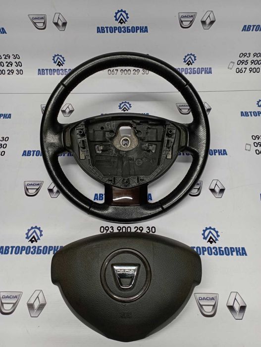 Airbag в руль (подушка безпеки) DACIA Duster (Дачия Дастер)