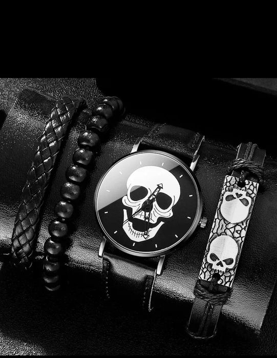 Zegarek męski plus bransoletki