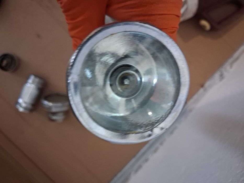 Zestaw starych latarek z PRL-u