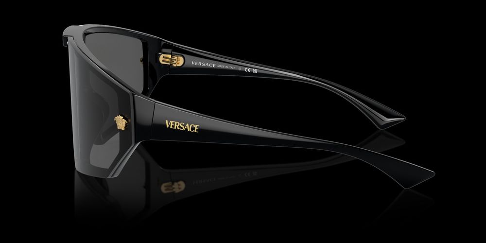Nowe okulary przeciwsłoneczne Versace VE4461 GB1/87 Unisex oryginalne