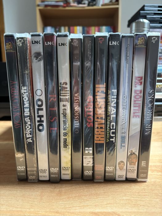 DVD novos e selados