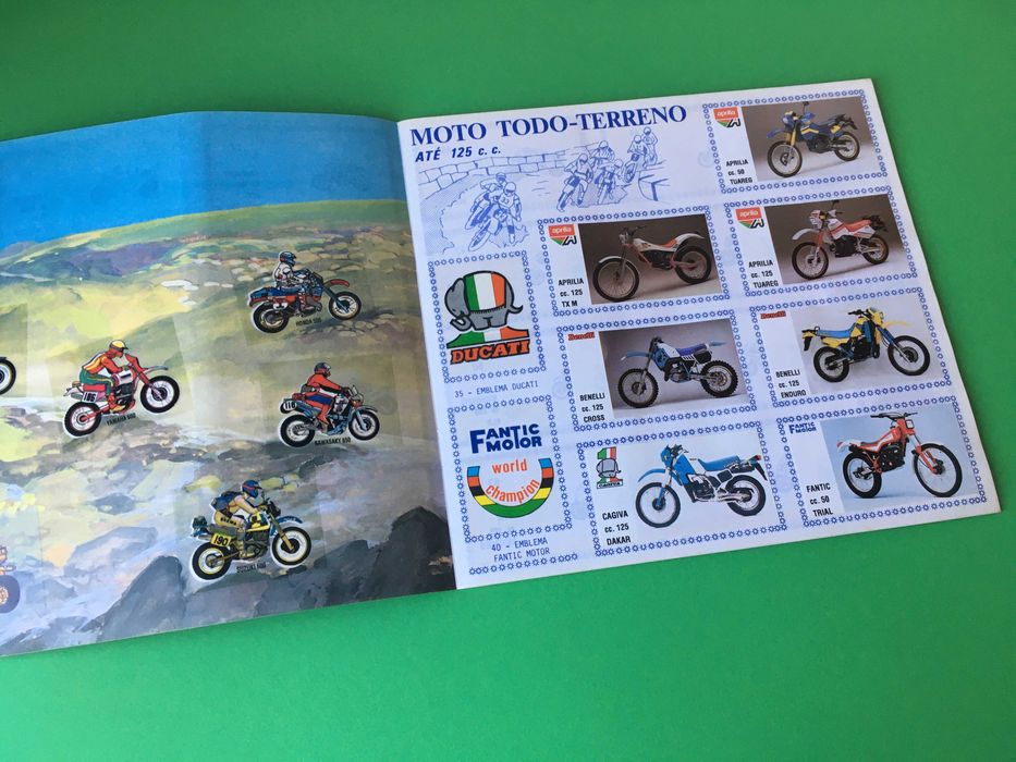 Rara Caderneta Moto Show Anos 80 Completa