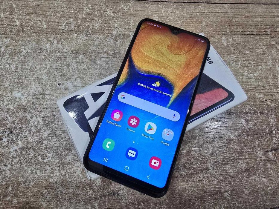 Telefon SAMSUNG A20E Karton