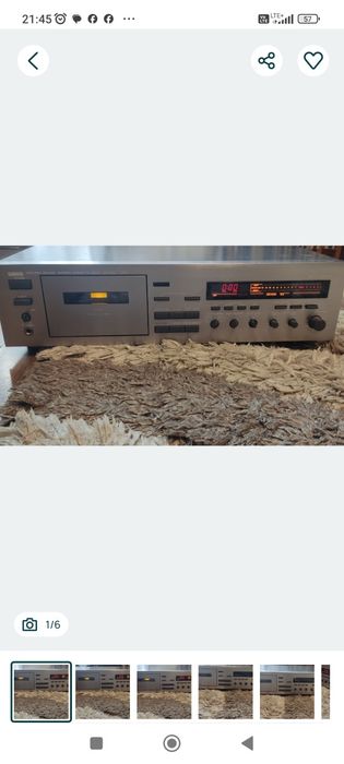 Yamaha kx 530 magnetofon