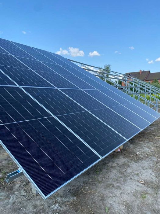 Сонячні панелі / Встановлення сонячних панелей, Інверторів, БПЖ