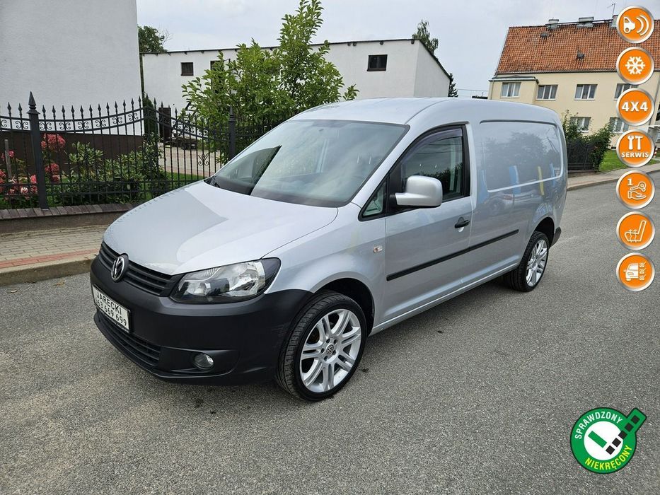 Volkswagen Caddy  Doinwestowany Zadbany Serwisowany 4x4 Long Klima Alu Po Serwisie 1Wł