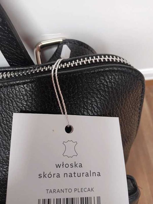 Plecak skórzany Cholewinski Taranto czarny